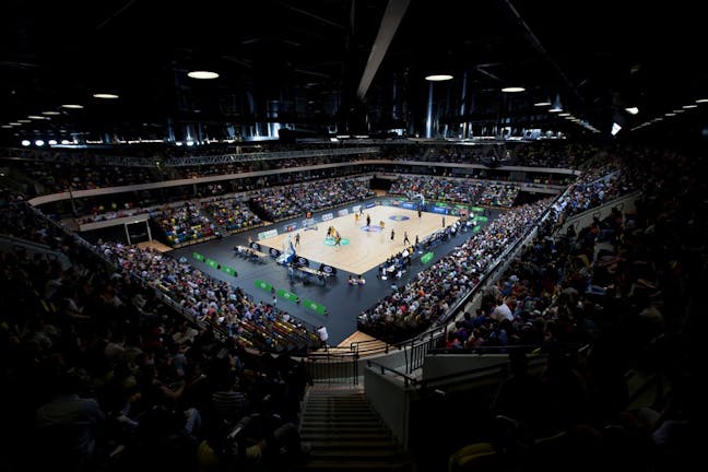 Copper Box basketball