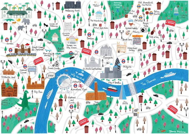 Map of London